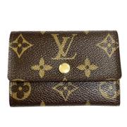 Pre-owned Canvas wallets Louis Vuitton Vintage , Brown , Dames