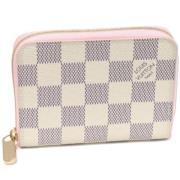 Pre-owned Canvas wallets Louis Vuitton Vintage , Pink , Dames