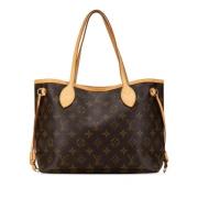 Pre-owned Canvas louis-vuitton-bags Louis Vuitton Vintage , Brown , Da...