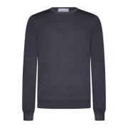 Stijlvolle Sweaters Collectie D4.0 , Gray , Heren