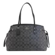 Pre-owned Canvas totes Coach Pre-owned , Black , Dames