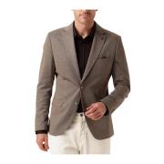 Taupe Dinick blazer voor heren Zuitable , Beige , Heren