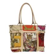 Pre-owned Canvas shoulder-bags Salvatore Ferragamo Pre-owned , Multico...