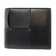 Pre-owned Leather wallets Bottega Veneta Vintage , Black , Dames