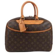 Pre-owned Leather handbags Louis Vuitton Vintage , Brown , Dames