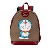 Pre-owned Canvas backpacks Gucci Vintage , Multicolor , Dames