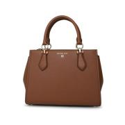 Bruin Leren Handtas voor Moderne Vrouw Michael Kors , Brown , Dames