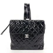 Pre-owned Fabric chanel-bags Chanel Vintage , Black , Dames