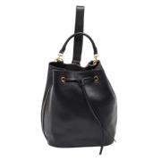 Pre-owned Leather shoulder-bags Yves Saint Laurent Vintage , Black , D...