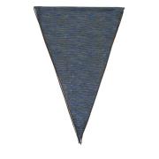 Geometrisch Jacquard Zijde Katoen Sjaal Corneliani , Blue , Heren