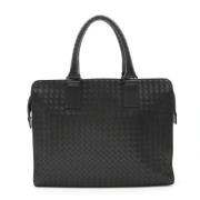 Pre-owned Leather handbags Bottega Veneta Vintage , Black , Heren