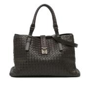 Pre-owned Leather totes Bottega Veneta Vintage , Brown , Dames