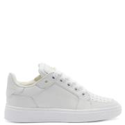 Witte Leren Lage Sneakers Giuseppe Zanotti , White , Heren