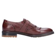 Platte schoenen Bruin Sergio Rossi , Brown , Heren