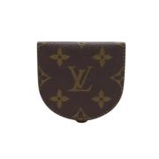 Pre-owned Canvas wallets Louis Vuitton Vintage , Brown , Dames