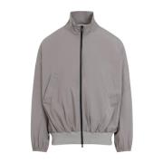 Vented Track Jacket met High Neck Fear Of God , Gray , Heren