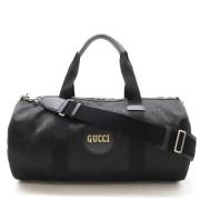 Pre-owned Canvas travel-bags Gucci Vintage , Black , Dames