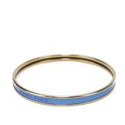 Pre-owned Metal bracelets Hermès Vintage , Blue , Dames