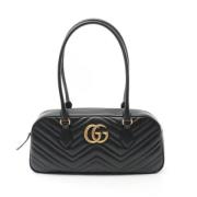 Pre-owned Leather gucci-bags Gucci Vintage , Black , Dames