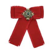 Pre-owned Fabric brooches Gucci Vintage , Red , Dames