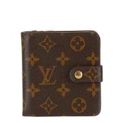 Pre-owned Canvas wallets Louis Vuitton Vintage , Brown , Dames