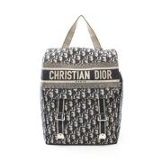 Pre-owned Canvas dior-bags Dior Vintage , Blue , Dames