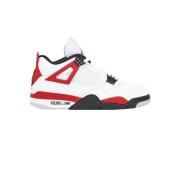 Rode Cement Retro 4 Sneakers Jordan , White , Heren