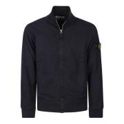 Ritssluiting Sweatshirt Stone Island , Blue , Heren