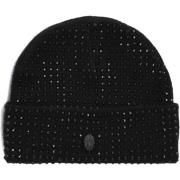 Crystal Eagle Beanie Wintermuts Kurt Geiger , Black , Dames