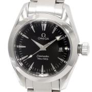 Pre-owned Metal watches Omega Vintage , Black , Dames