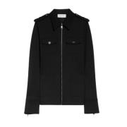 Light Jackets Sportmax , Black , Dames