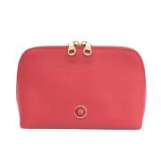 Pre-owned Leather pouches Loewe Pre-owned , Pink , Dames