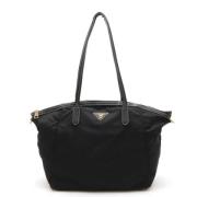 Pre-owned Canvas totes Prada Vintage , Black , Dames