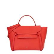 Pre-owned Leather celine-bags Celine Vintage , Red , Dames