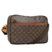 Pre-owned Canvas louis-vuitton-bags Louis Vuitton Vintage , Brown , Da...