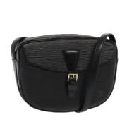 Pre-owned Leather louis-vuitton-bags Louis Vuitton Vintage , Black , D...