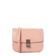 Pre-owned Leather celine-bags Celine Vintage , Pink , Dames