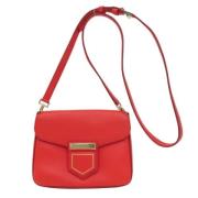 Pre-owned Leather shoulder-bags Givenchy Pre-owned , Red , Dames