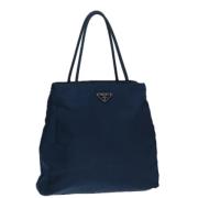 Pre-owned Nylon prada-bags Prada Vintage , Blue , Dames