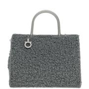 Pre-owned Wool handbags Salvatore Ferragamo Pre-owned , Gray , Dames