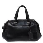 Pre-owned Leather handbags Coach Pre-owned , Black , Dames