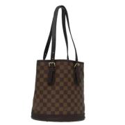 Pre-owned Canvas louis-vuitton-bags Louis Vuitton Vintage , Brown , Da...