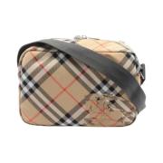 Pre-owned Canvas shoulder-bags Burberry Vintage , Multicolor , Dames