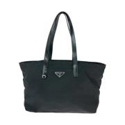 Pre-owned Canvas prada-bags Prada Vintage , Black , Dames