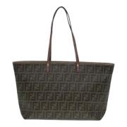 Pre-owned Canvas totes Fendi Vintage , Brown , Dames