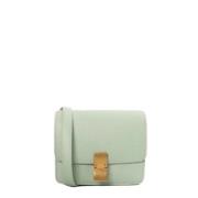 Pre-owned Leather celine-bags Celine Vintage , Green , Dames