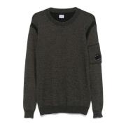 Bruine Crewneck Sweater C.p. Company , Gray , Heren