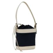 Pre-owned Canvas fendi-bags Fendi Vintage , Blue , Dames