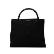 Pre-owned Nylon totes Gucci Vintage , Black , Dames