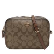 Pre-owned Leather shoulder-bags Coach Pre-owned , Brown , Dames